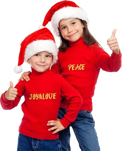 Miniatura 6 de Outus 279 Piezas Letras Termoadhesivas de Navidad Graduación 1.5 Pulgadas A-Z Letras de Transferencia de Flocado Pegatinas Letras Termoadhesivas de