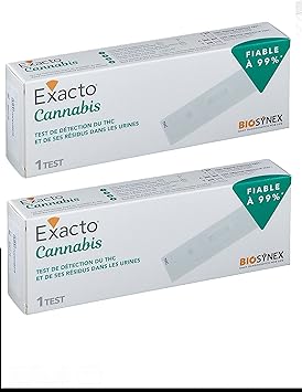 Exacto Autotest Detection Thc Cannabis 2 Tests Fiable 99 Test Urinaire Cannabis Test De Pharmacie Laboratoire Biosynex 2 Tests Amazon Fr Hygiene Et Sante