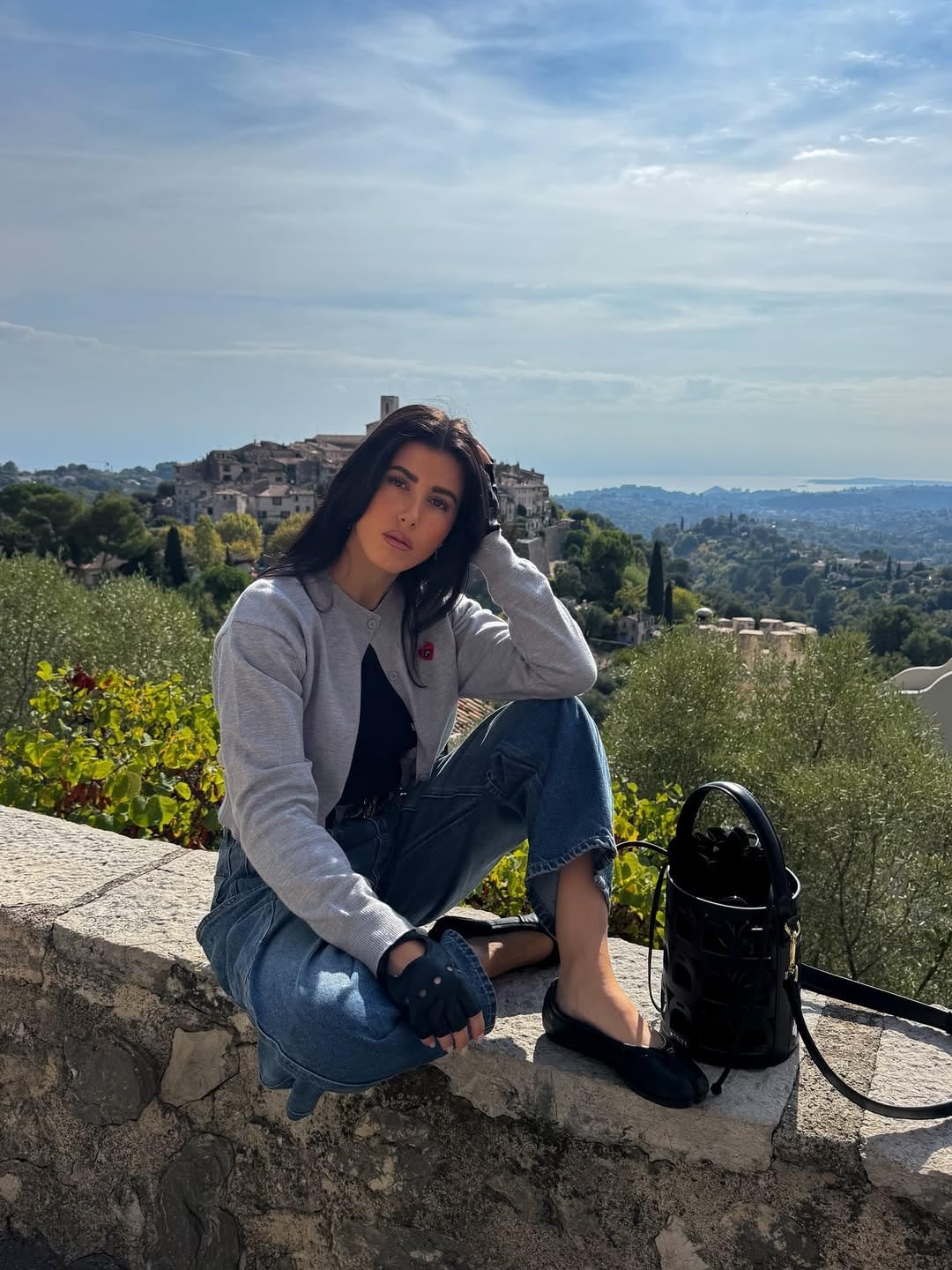 Aelfric Eden Cropped Cardigan Sweaters for Women Lightweight Open Front Cardigans Long Sleeve Crewneck Knit Fall Outfits 2025 - Image 2