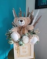 Vista 3 de Paquete de 12 Osos de Peluche 34.3 cm Osos de Peluche Pequeños para Ducha de Bebé Adornos de Centro de Mesa para Navidad, San Valentín, Día de la 12