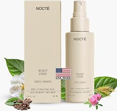 Nocte Scalp Code Advanced 2 Minoxidil Hair Regrowth Treatment for Men Women with Botanical Complex Vegan-Friendly Haircare