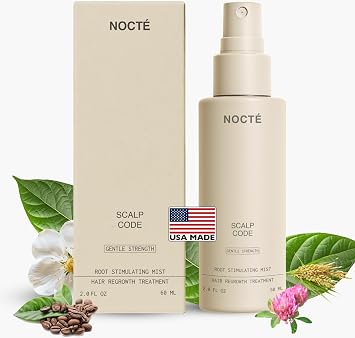 Hair Regrowth Serum Spray Minoxidil 2% Advanced Biotin with Caffeine, Rosemary, Botanical Extract for Thicker, Fuller, Longer Hair, Reduces Hair Thinning, Hair Loss Treatment for Men & Women