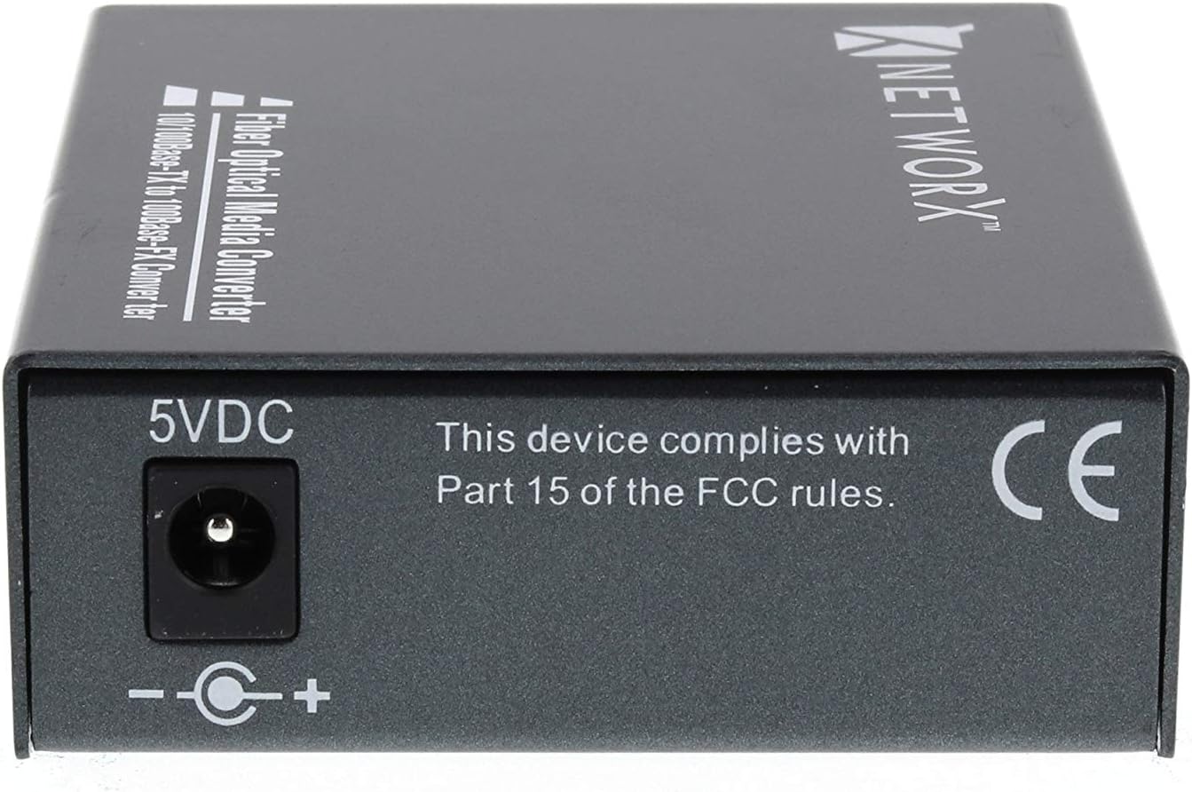 Fiber Media Converter - 100Base-FX, ST Singlemode, 20km, 1310nm
