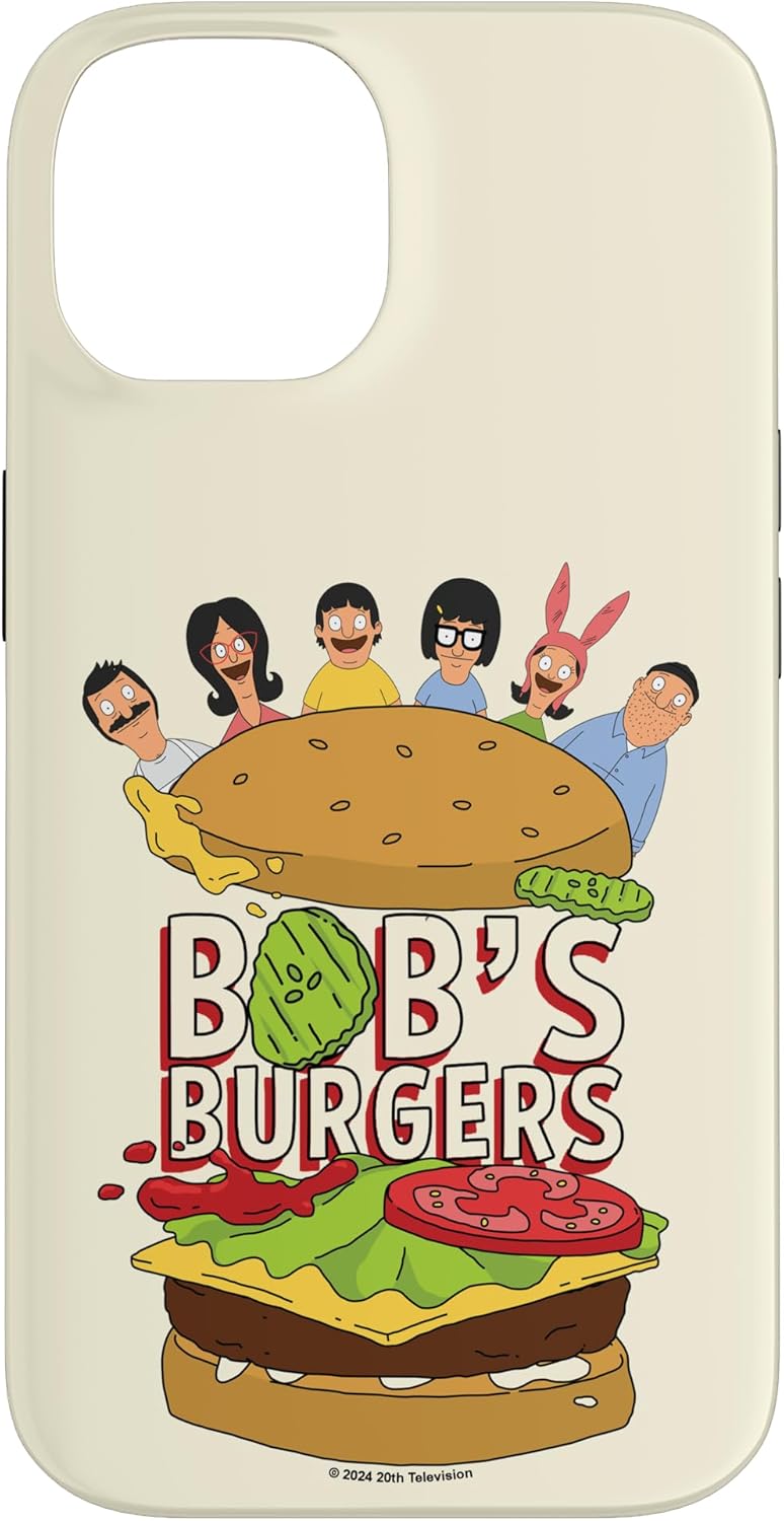 Bob's Burgers Family Group Shot Big Burger Logo Case for iPhone 16 Plus