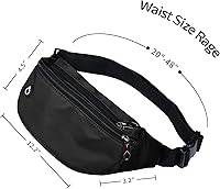 Vista 187 de Riñonera para hombres y mujeres, impermeable, para deportes, para viajes, senderismo, correr