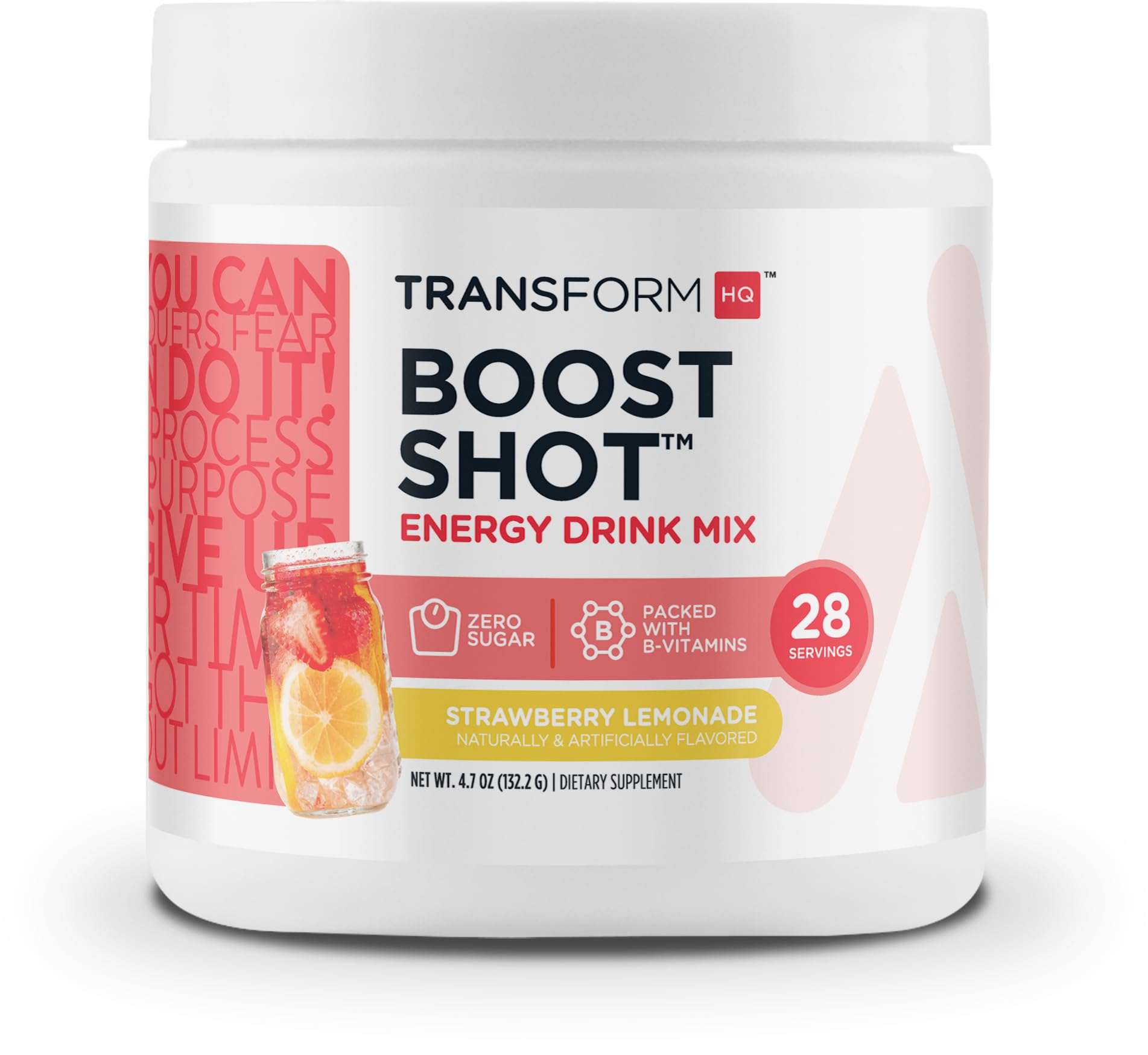 Amazon.com: TransformHQ Energy & Focus Powder (Strawberry Lemonade