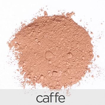 La Bella Donna Loose Mineral Foundation, Non-Chemical SPF50, Only 4 Ingredients, Reef-Safe, Non-Nano, Natural Mineral Makeup with Sun Protection | 10g | Caffe