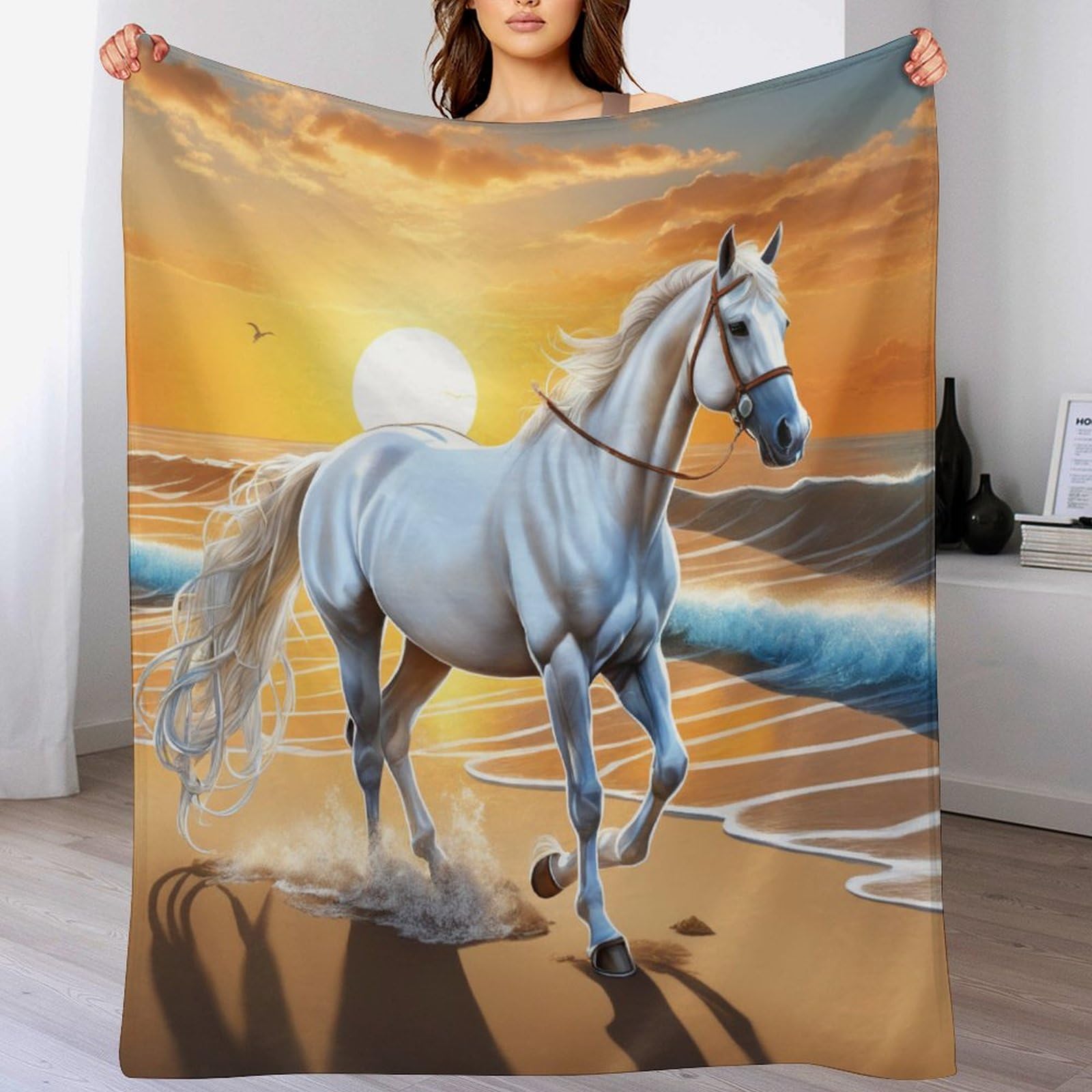 Couverture cheval en polaire contre le froid pour des nuits douces et chaudes