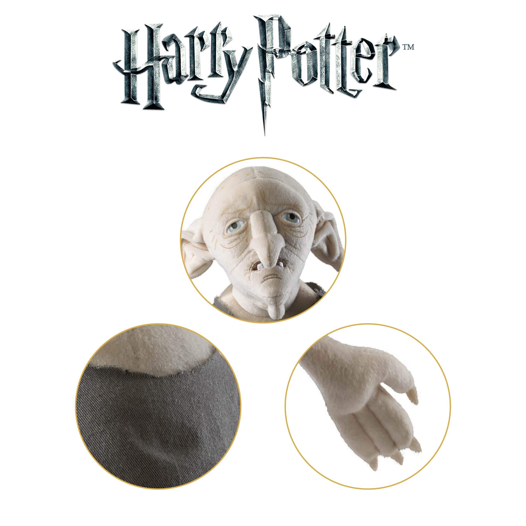 The Noble Collection Kreacher Pluszak kolekcjonerski, oficjalnie licencjonowany 38 cm, Harry Potter, zabawka, lalki, dom, elf, pluszowy, dla dzieci i dorosłych