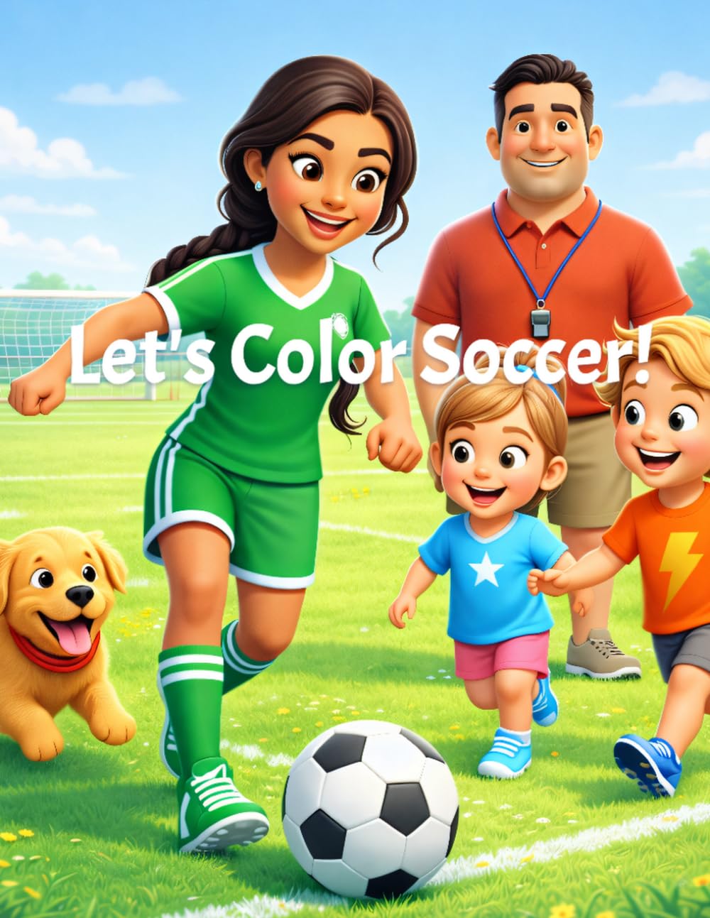 Let's Color Soccer! (Soccer for Kids)