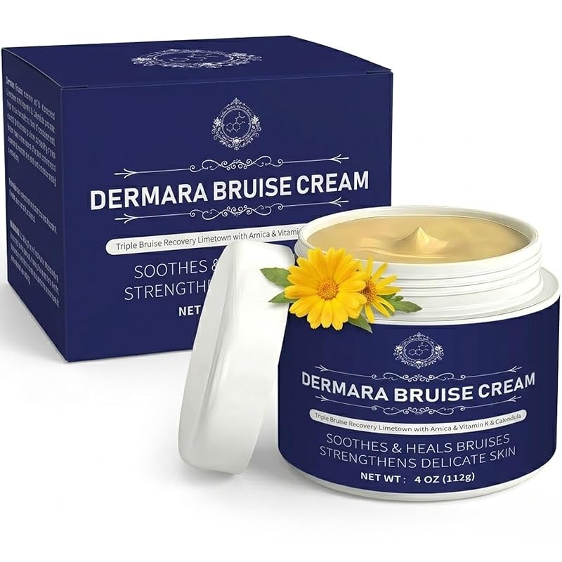 Creme para cuidados da pele Dermara Bruise Cream com arnica, vitamina K e ceramidas, 113 g