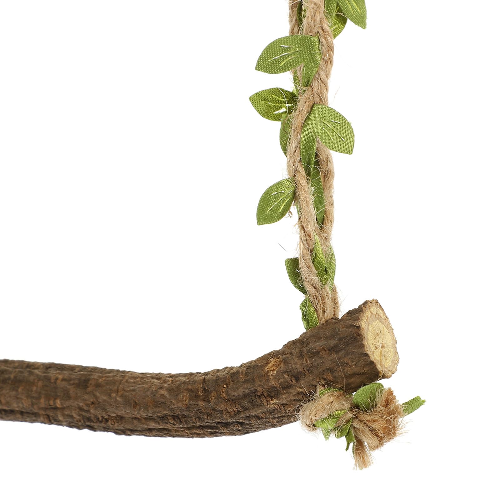 BESPORTBLE 4pezzi Altalena Per Uccelli Legno Naturale Giocattolo Appeso Per Pappagalli e Parrocchetti Accessori Per Allenamento e Riposo Gabbia Senza Installazione Necessaria Per Attività e