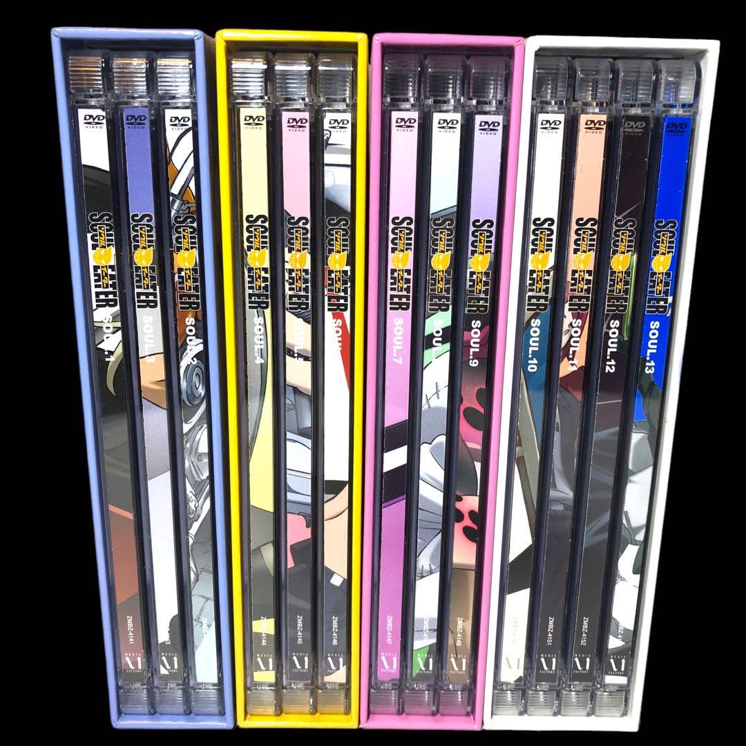 ソウルイーター 初回限定盤 DVD 全巻セット 収納BOX付き Amazon.co.jp: ソウルイーター vol.1-13 DVD全巻セット 収納