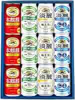 Amazon.co.jp: 【ギフト用】キリン 本麒麟・淡麗セット ギフト
