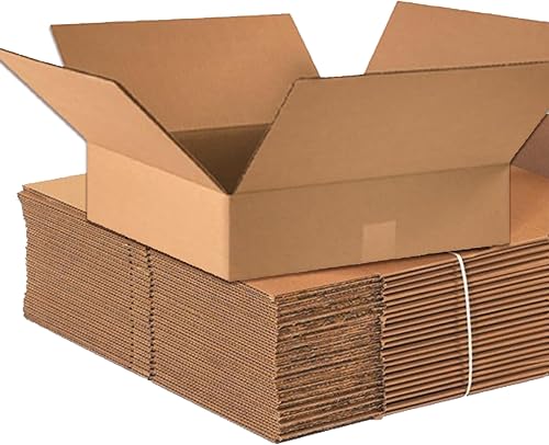 Miniatura 1 de Partners Brand - Cajas de cartón corrugado de 20 x 16 x 12 pulgadas, 20 pulgadas de largo x 16 pulgadas de ancho x 12 pulgadas de alto, paquete de