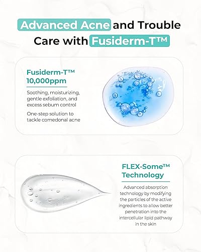 Miniatura 3 de Derma Trouble Balancing Serum (1.41 oz) - Calma la piel con problemas para una tez equilibrada y saludable. Suero suave para el acné comedonal.