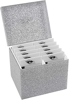 Caja de almacenamiento de pestañas acrílicas ...
