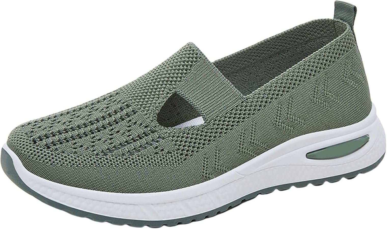 Scarpe ortopediche da donna, leggere, sportive, da camminata, in rete, traspiranti, con suola morbida, ortopediche, comode, con supporto per arco plantare in memory foam, Nero , 37 EU