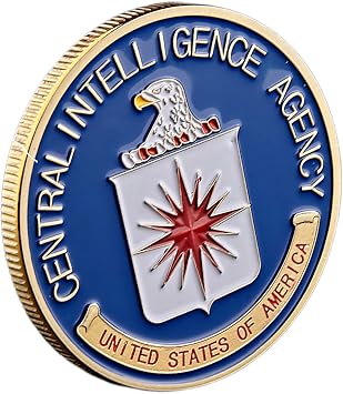 USA CIA Central Intelligence Agency Great Seal of The United States Challenge Coin Collectibles Single Coin