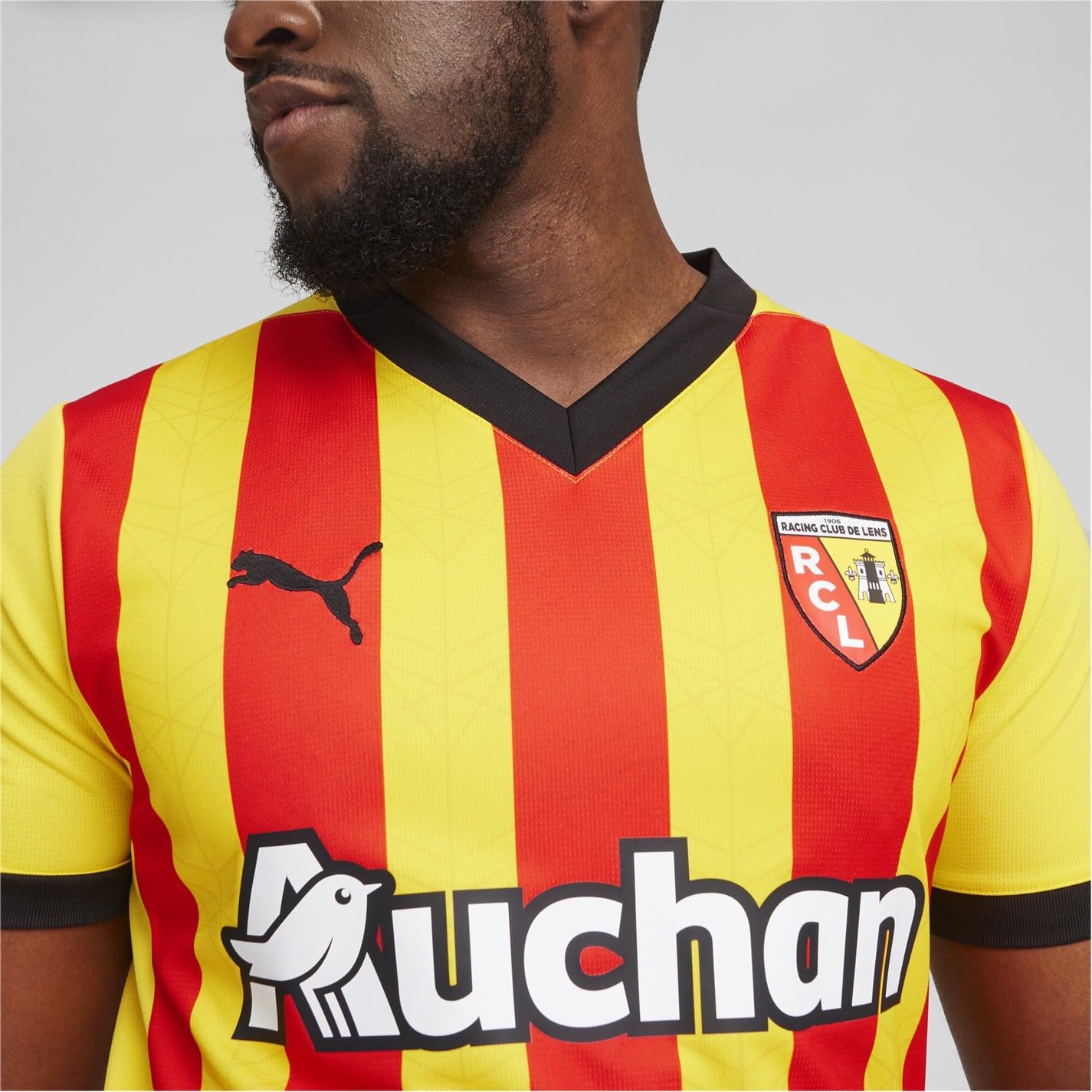 Puma Męska koszulka domowa RC Lens 2024 2025 dla dorosłych