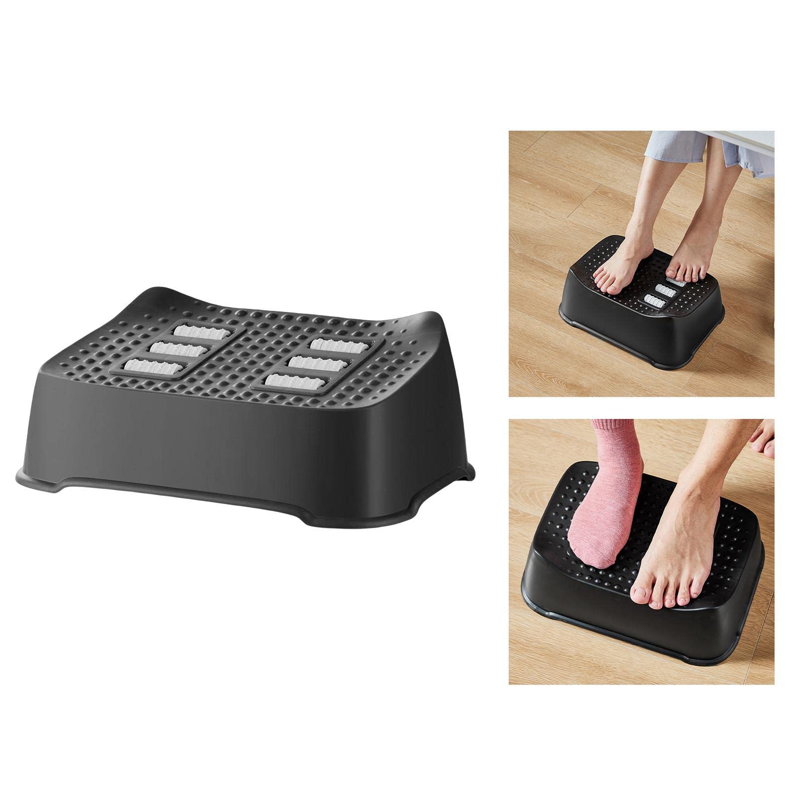 Crobat Foot Stool Under Desk Footrest Under Desk Foot Rest for Computer Home Desk Study 3