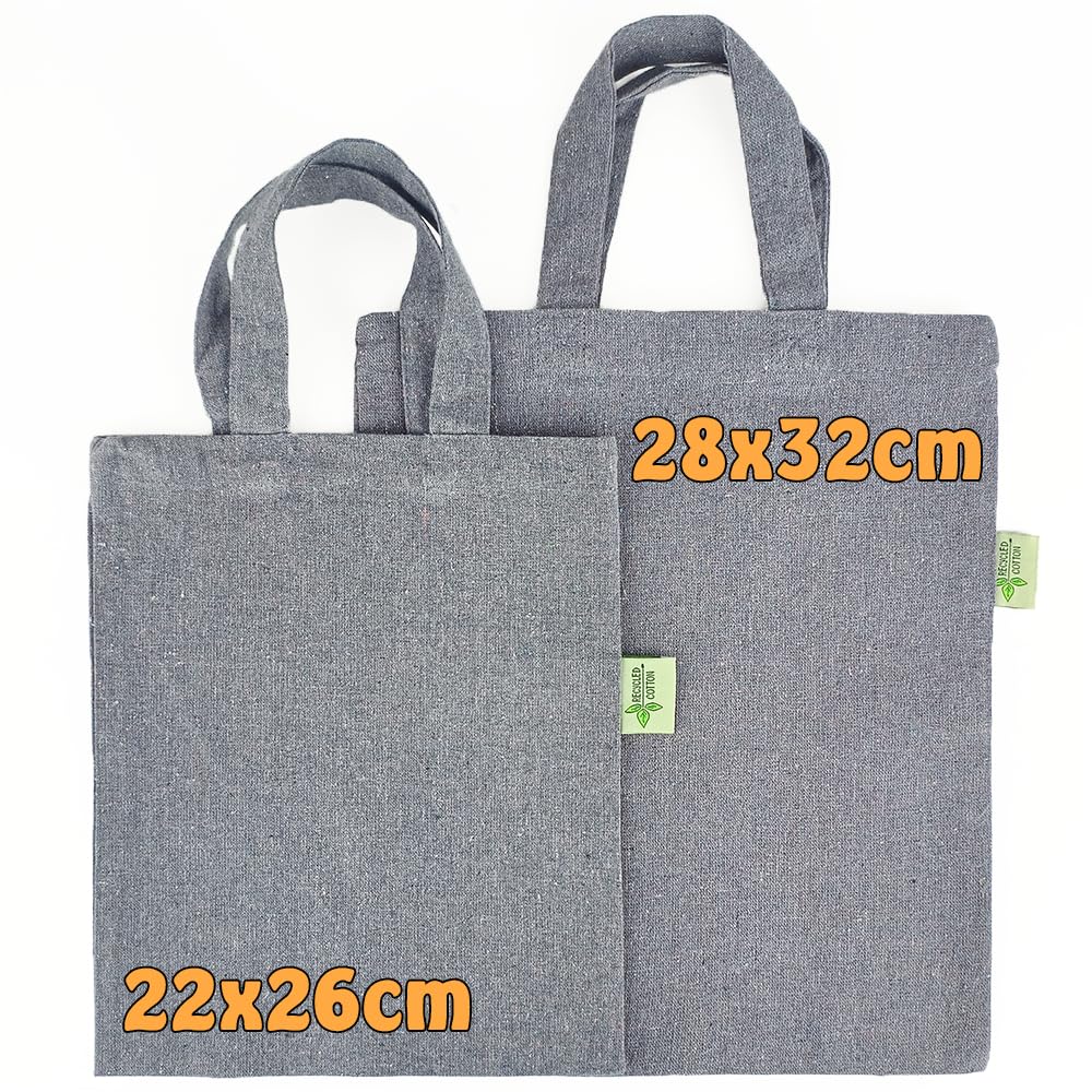 Cottonbagjoe | Baumwolltaschen zum Bemalen | 28x32 cm | Stoffbeutel | DIY | Bauwollbeutel | kurze Henkel | DIN A4 | Geschenktasche | Jutebeutel