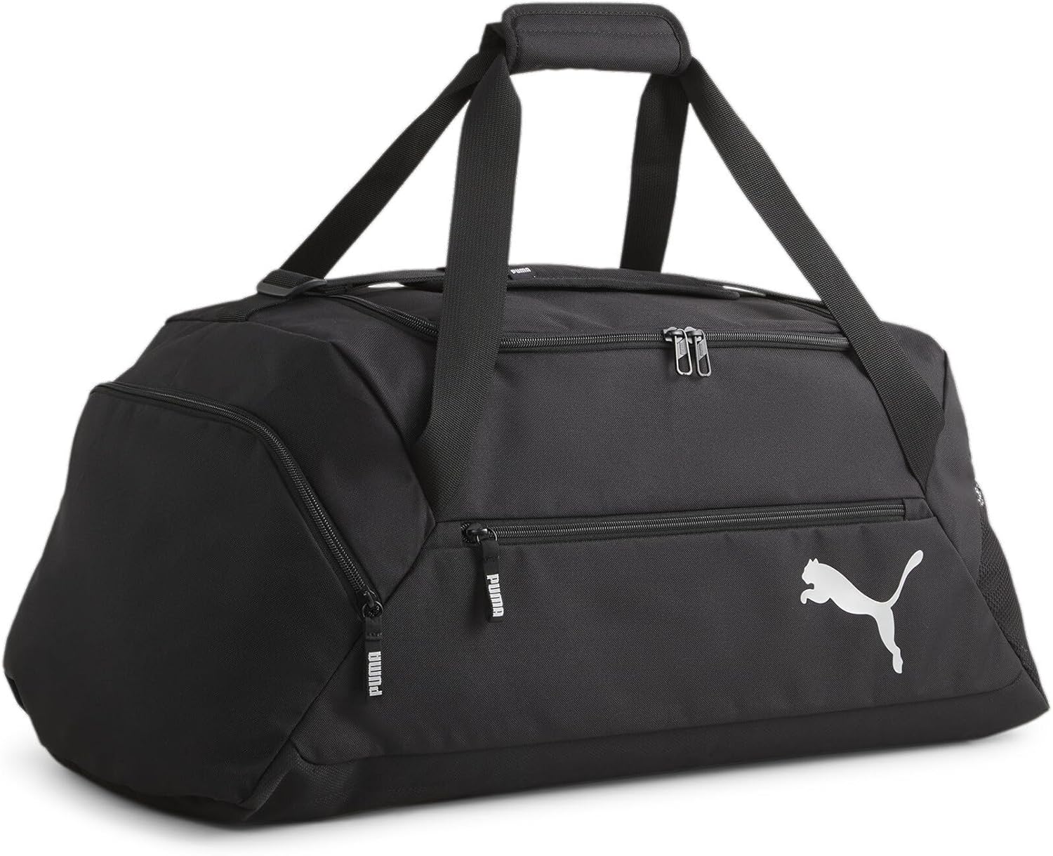 PUMA – teamGOAL Teambag M CE, Bolsas de Deporte Unisexo, PUMA Black-PUMA Silver, OSFA – 091592