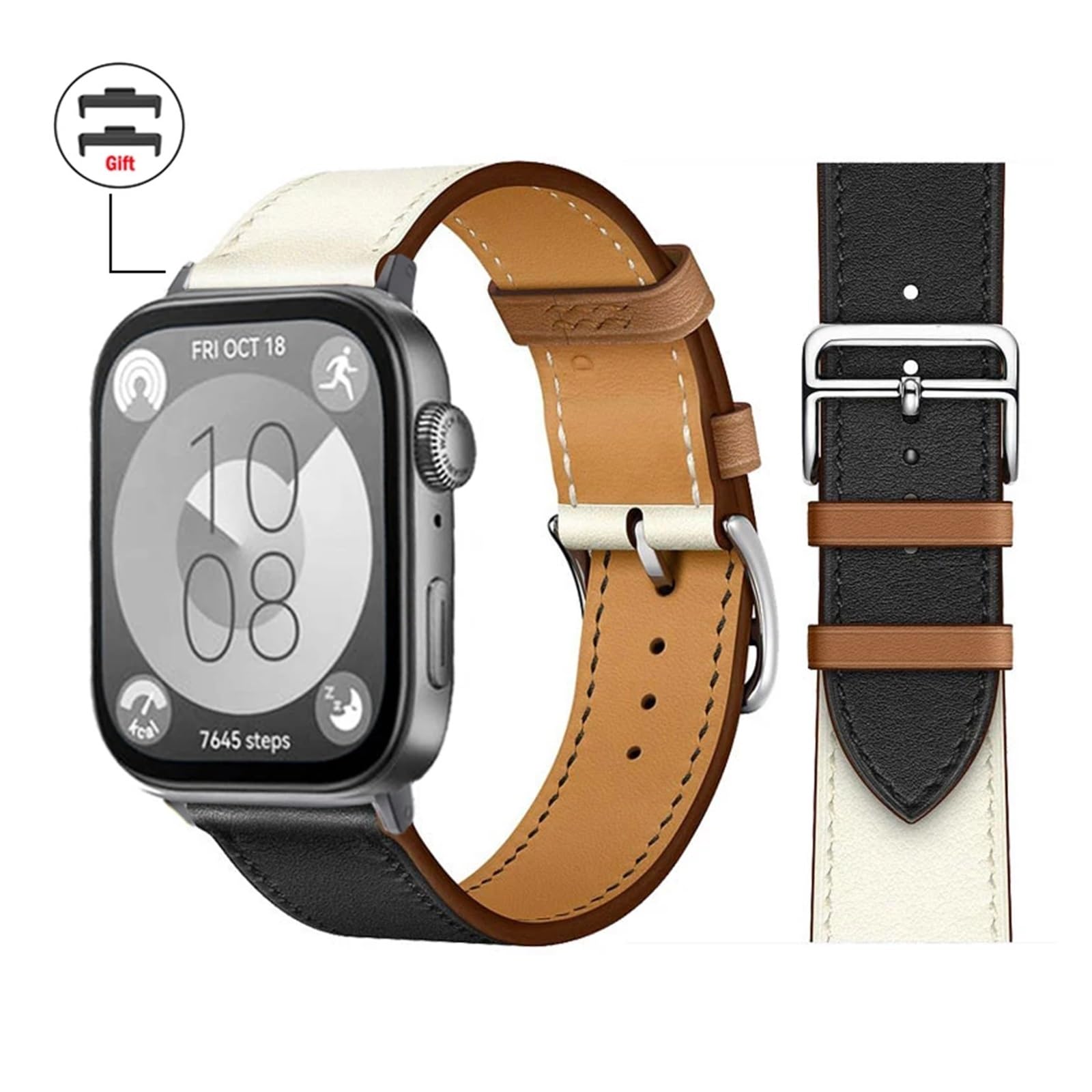 VELORE Pętla retro dla Huawei Watch Fit 3 Pasek włoska skórzana bransoletka z krowienia Opaska na rękę Szybki zamiennik pasmowe pasma obserwacyjne dla Huawei Fit 3 Fit 2 Watch Band