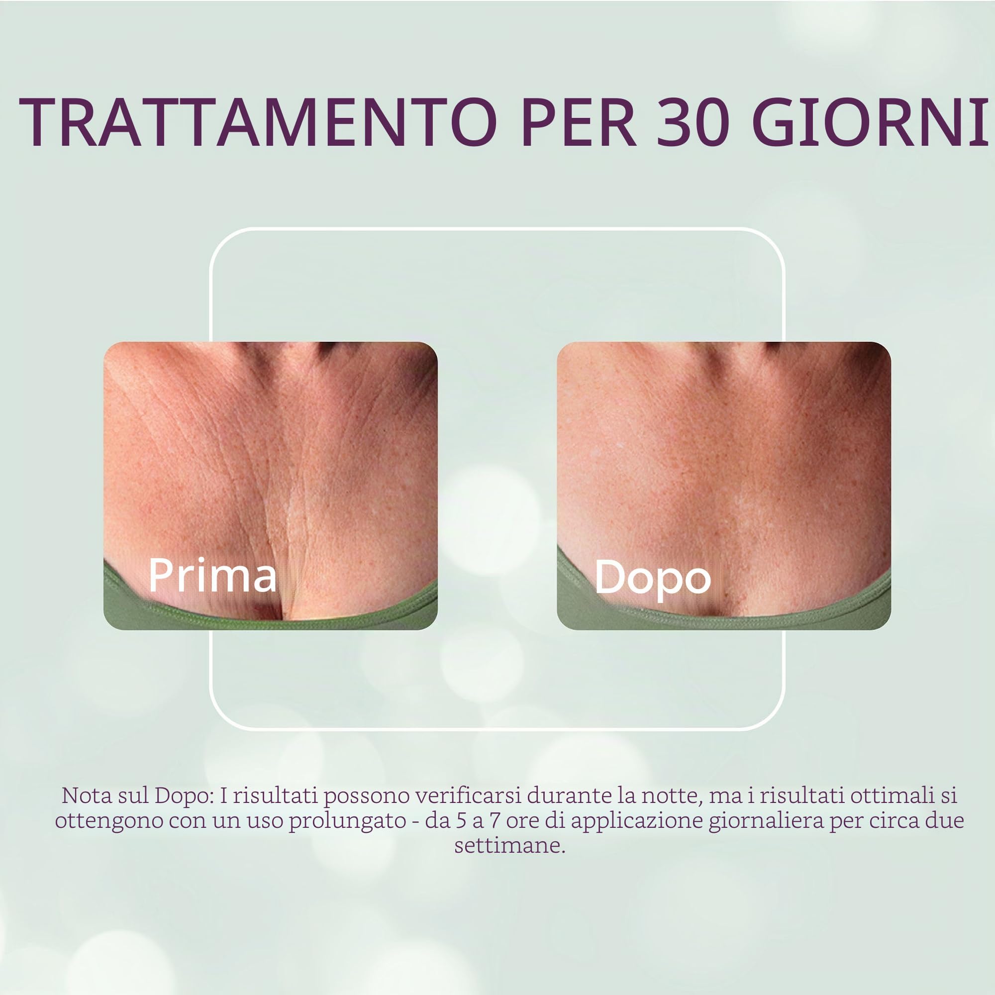 Silcskin® decolleté Pad – Il n° 1 cuscinetto in silicone antirughe dagli Stati Uniti – autoadesivo e riutilizzabile a lungo