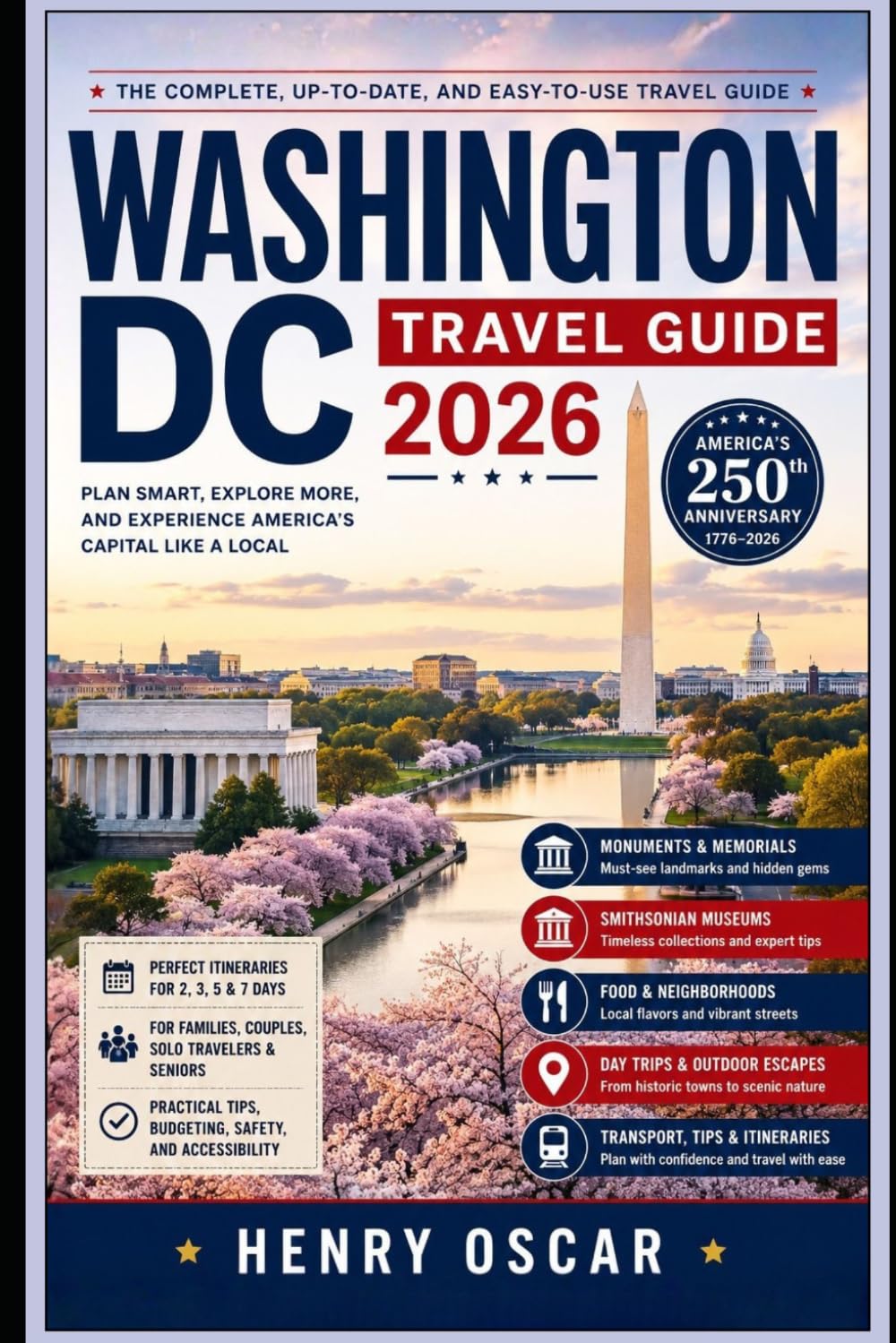 Washington DC Travel Guide 2026: Explore Iconic Monuments, Smithsonian Museums, Historic Neighborhoods, Food Spots and Day Trips
