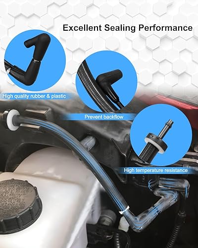 Miniatura 11 de 7L1Z-9H465-B Válvula solenoide de vacío 4x4 y FL3Z-3A788-B Kit combinado de válvula de retención de tubo de vacío de buje de bloqueo automático