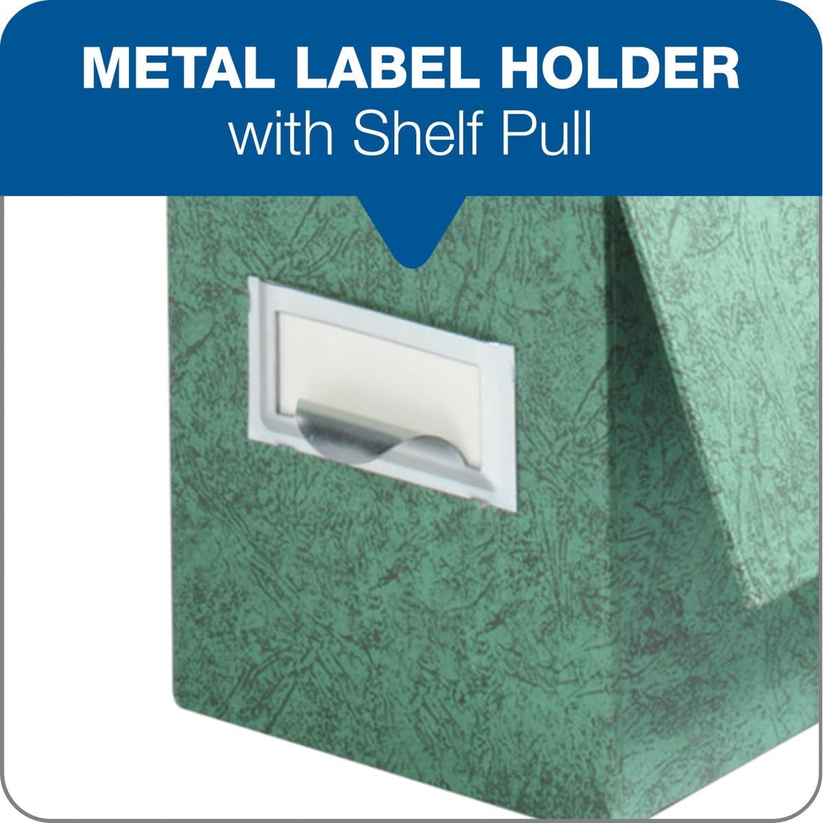 Globe-Weis/Pendaflex Fiberboard Transfer Case, Letter Size, Drop Front, Green (591 GRE) - Image 5