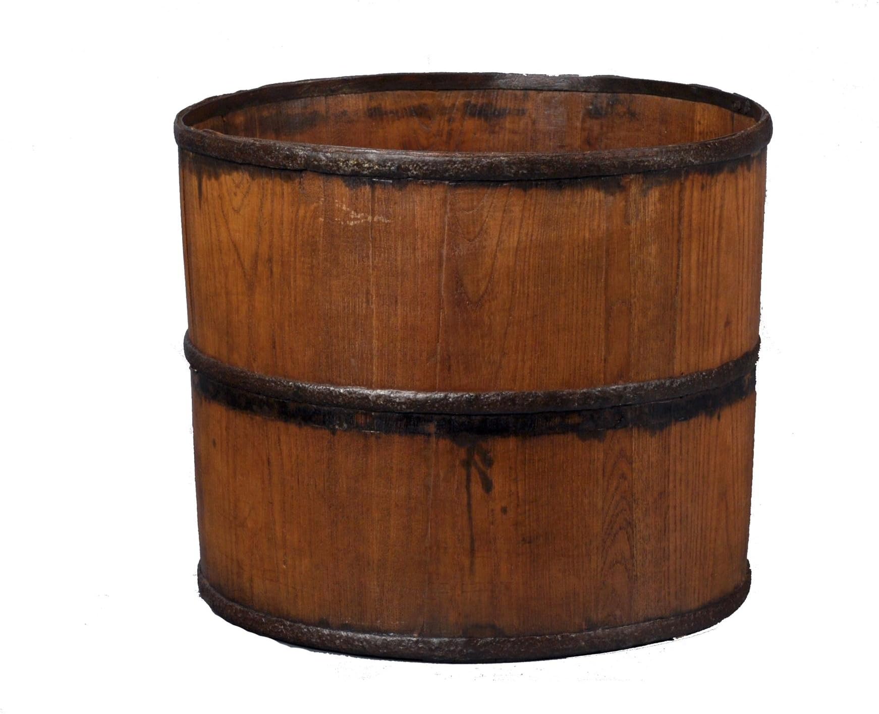 Antique Revival Large Tofu Bucket, Natural