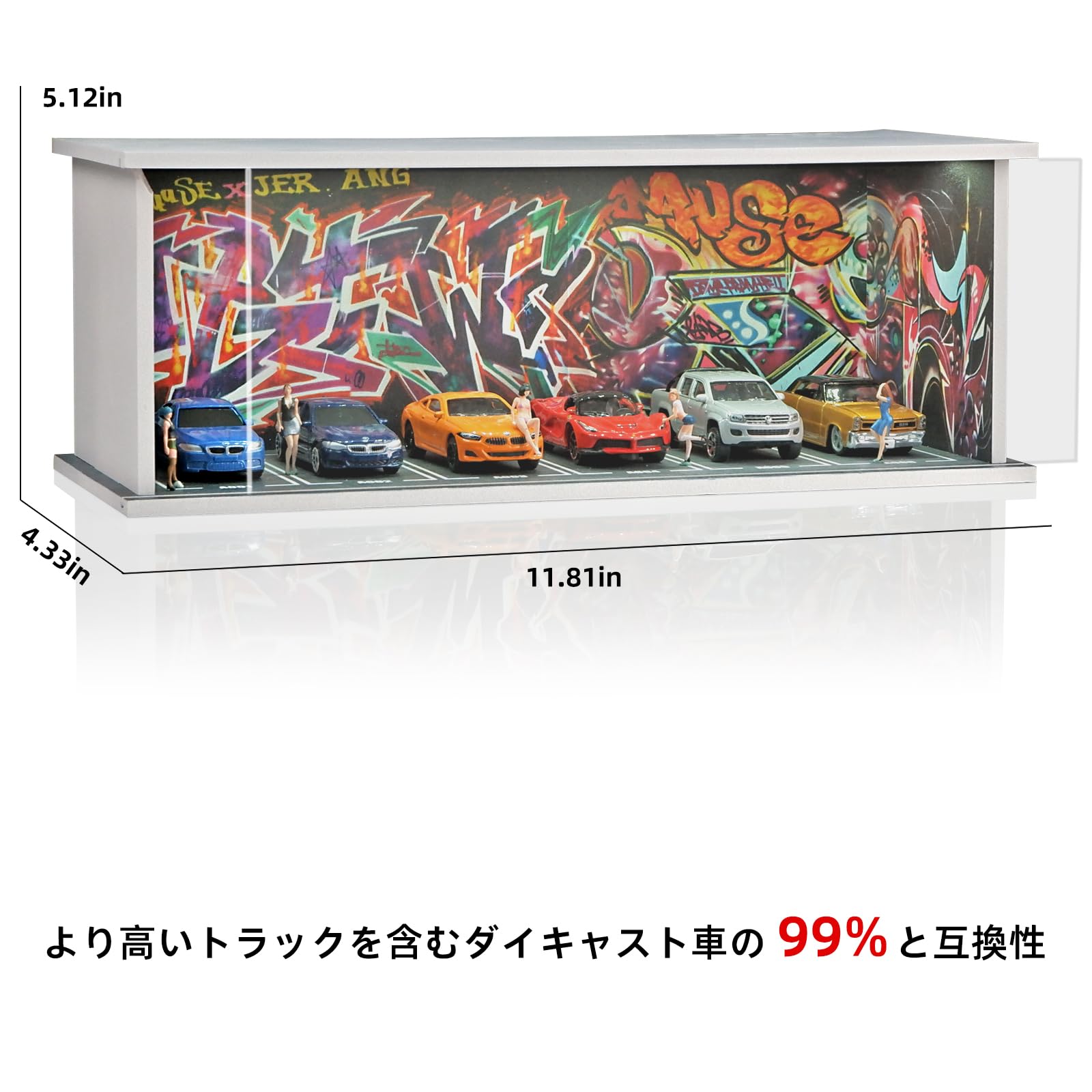 Amazon.co.jp: shoucangjia トミカ ガレージ ホットホイール用