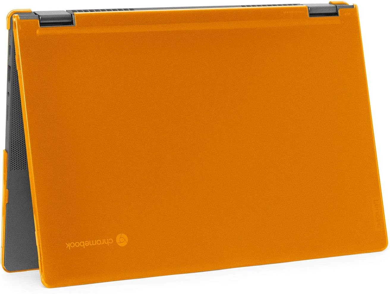 mCover Hard Shell Case for 2020 Lenovo Chromebook Flex 5 (13”) 2 in 1 Laptop ( NOT Fitting Lenovo 300E Windows & N21 / N22 / N23 / 300E / 500E / Flex 11 Chromebook ) LEN-CB-FLEX5-13 (Orange)