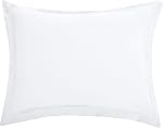 Amazon Basics Light-Weight Couvercle en microfibre avec fermeture à glissière - Plein/Reine, Pristine Snow