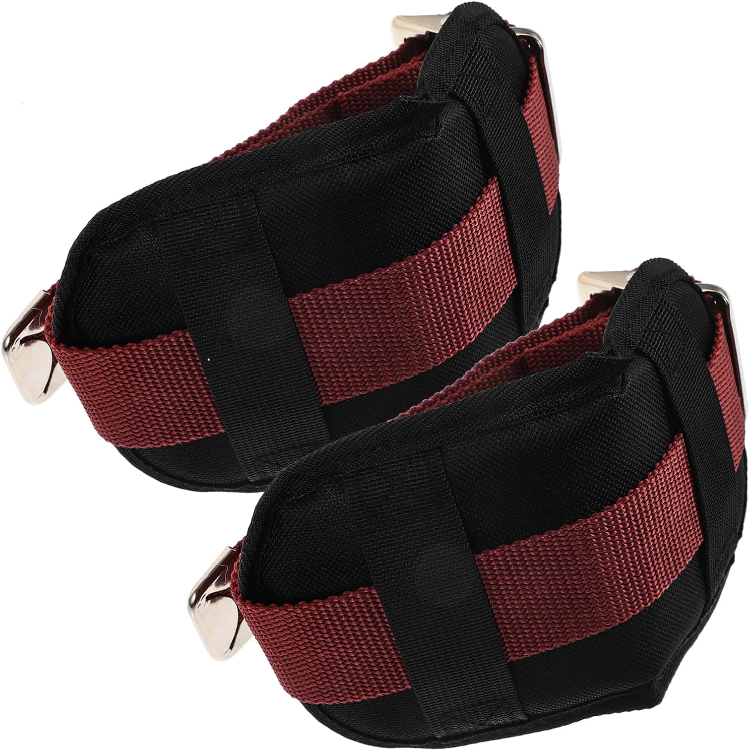 Mobestech 8sets Drywall Stilt Replacement Straps Padded Leg Bands Comfort Accessories for Painting Plastering and Construction Tasks