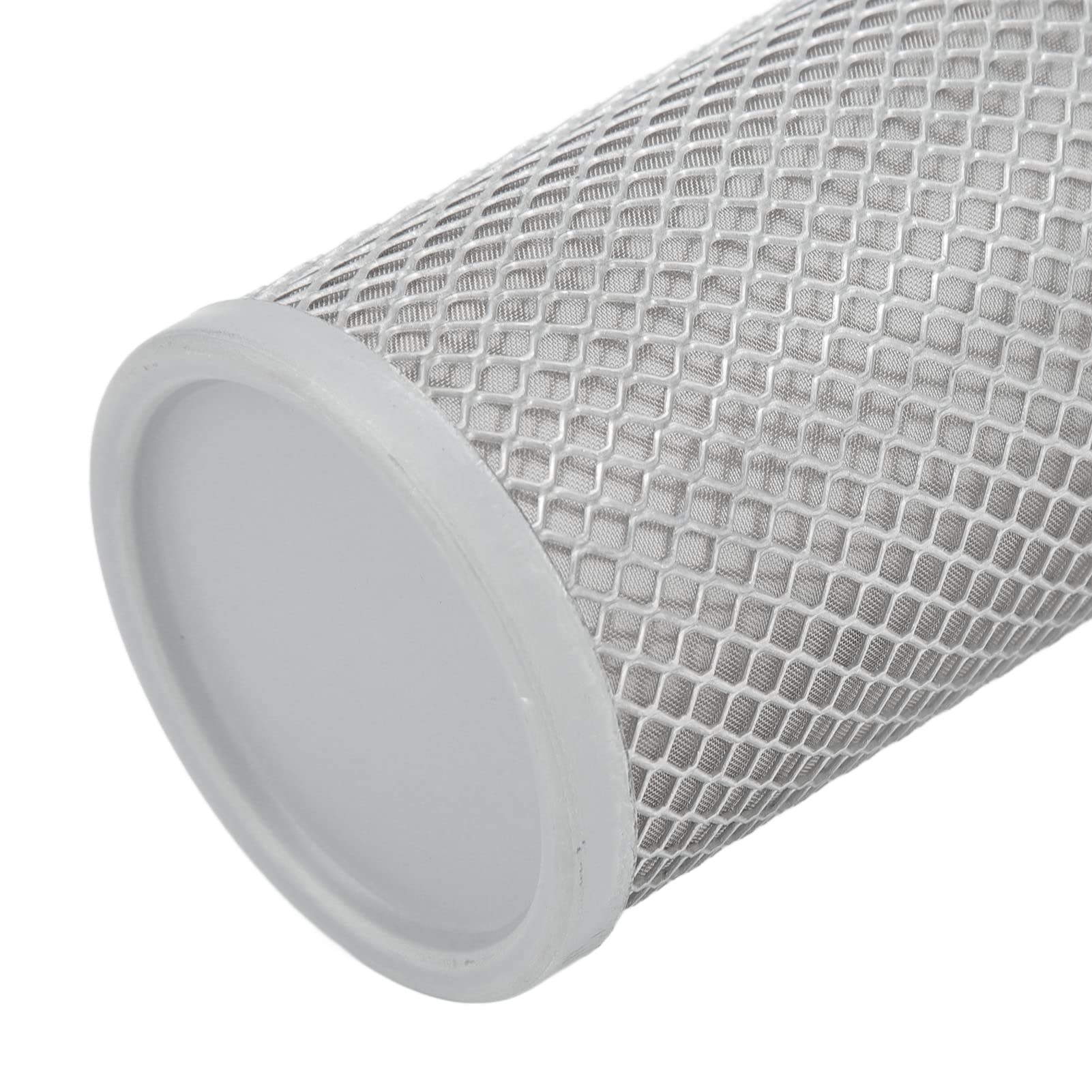 Reniflard hydraulique en acier inoxydable pour réservoirs de fioul avec tamis fin – Filtre à air amovible avec 4 vis pour industries métallurgiques, pétrolières et chimiques –