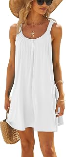 Jar of Love Women's Beach Dress Bikini Beachwear Coverups Casual Vacation Short Summer Halter Dresses Price In India
