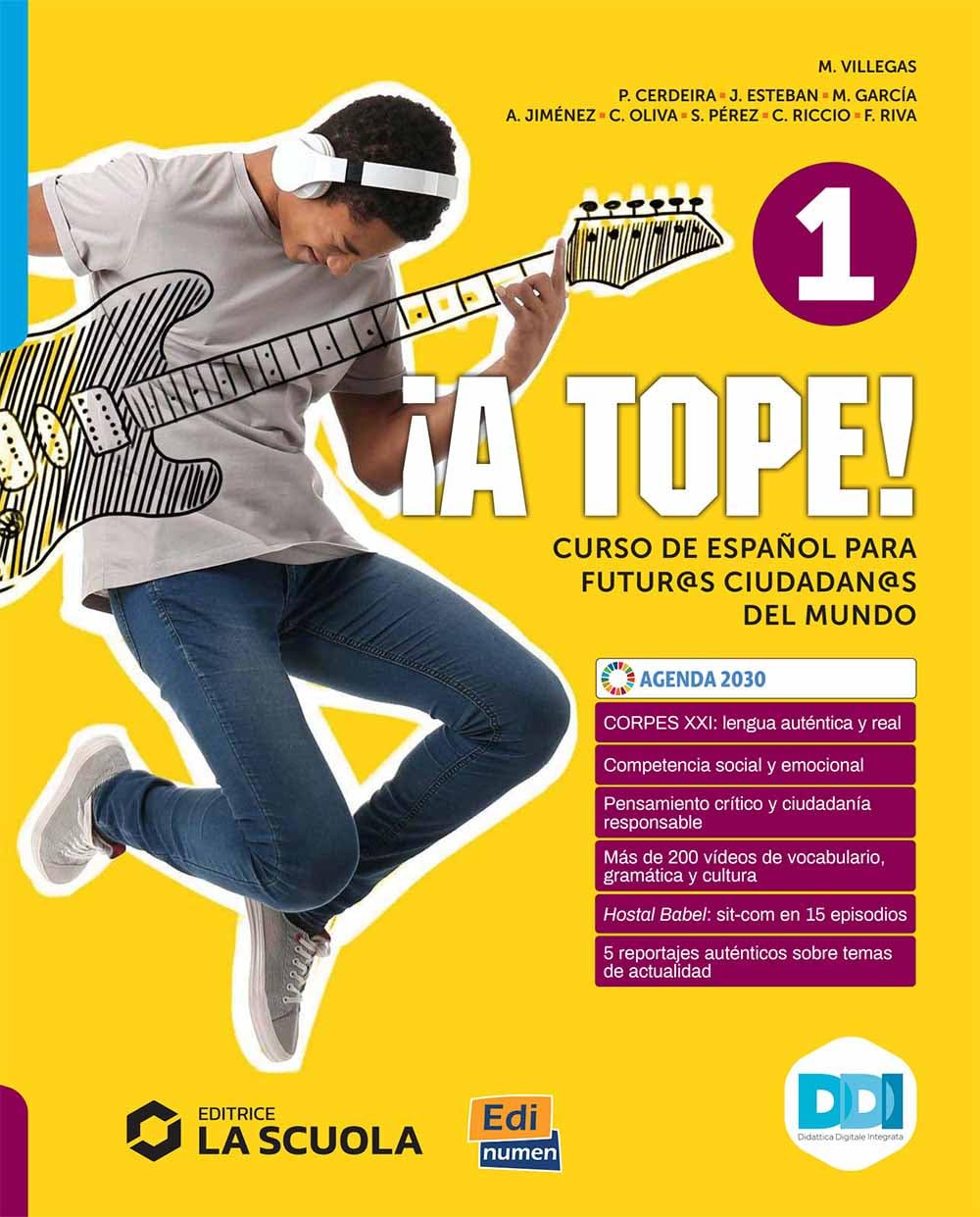 A Tope! Nivel 1 Libro Del Estud. + Conoce El Mundo Hispano