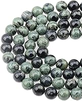 Vista 21 de Cuentas sueltas de 0.315 pulgadas/8mm de piedra natural redonda para hacer joyas con cordón elástico