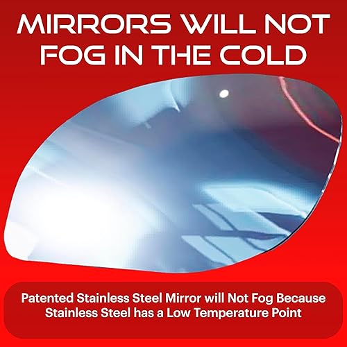 Miniatura 2 de Utopicar Car Accessories - Espejo de punto ciego para todos los espejos laterales de automóvil, espejos patentados de acero inoxidable con imagen de