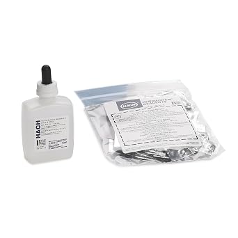 Hach Hardness Total Reagent Set Refill for 5-EP Test Kit, 2437900