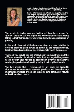 How to Grow Long Hair with Herbs, Vitamins and Gentle Care: Natural Hair Care Recipes for Hair Growth and Health (Herbal and Natural Remedies for Healthy Skin Care)