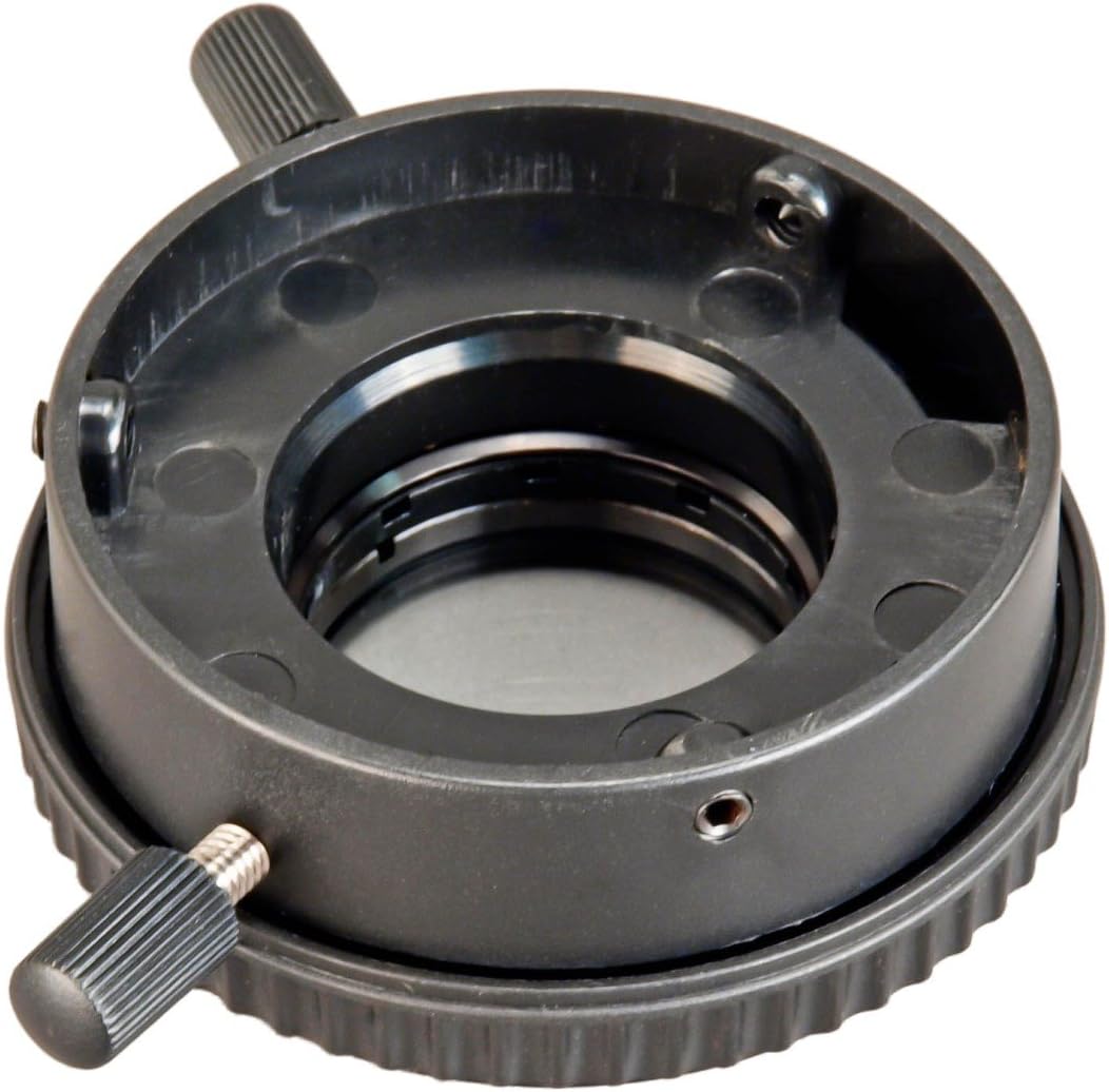 OMAX Microscope Kohler Illumination Attachment with Iris Field Diaphragm and Center Adjustment