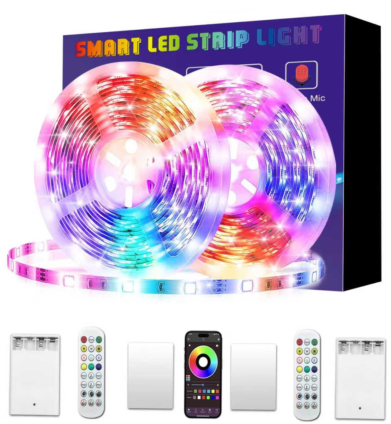 KIKO Battery Powered Led Strip Lights