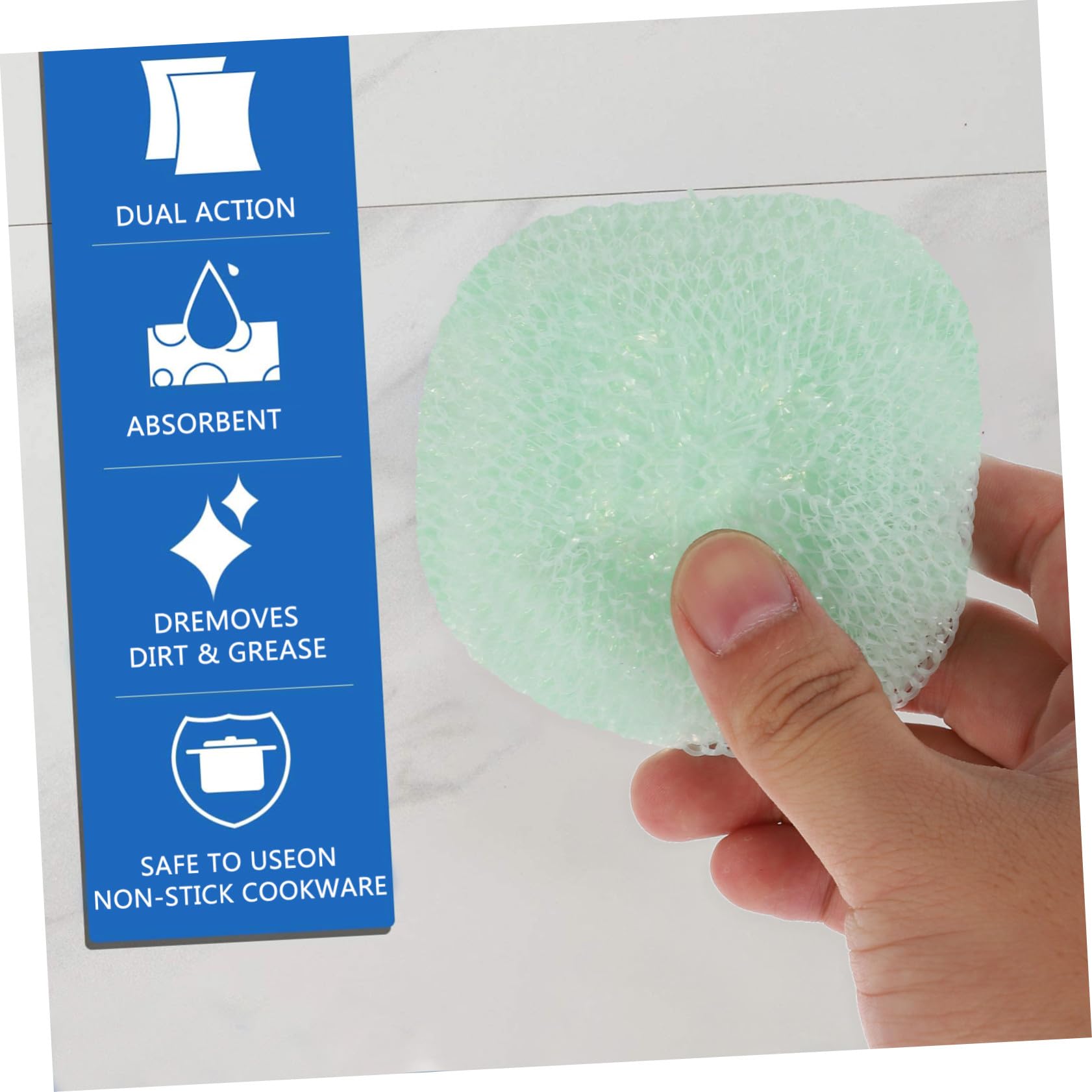 SCOUR PAD HVY DTY 4X6PK3