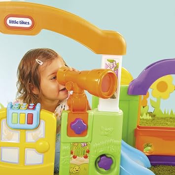 Little Tikes Activity Garden Playhouse for Babies, Infants and Toddlers - Easy Set Up Indoor Toys with Playtime Activities, Sounds, Games for Boys Girls Ages 6 Months to 3 Years
