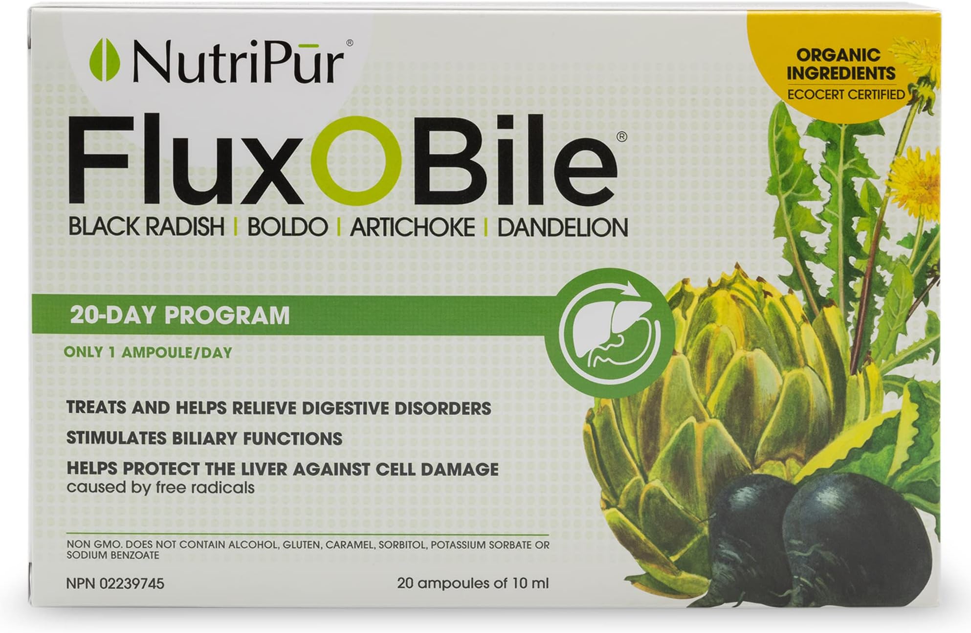 NUTRIPUR Fluxobile Duo, 20 CT