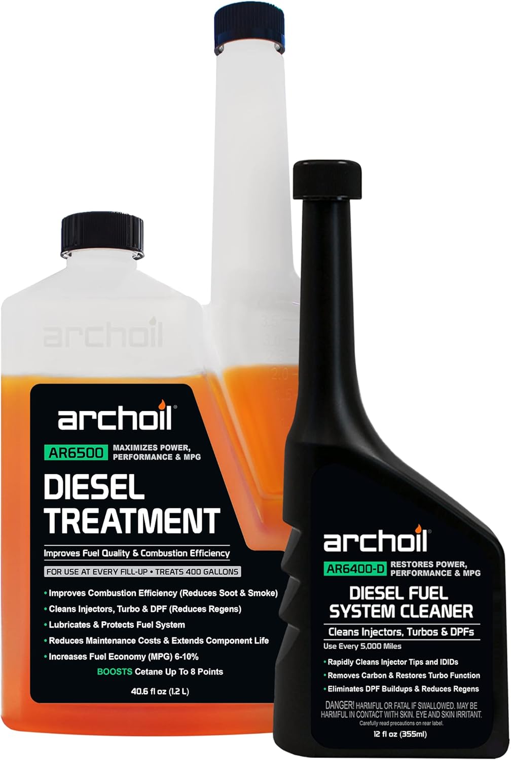 Archoil Diesel Fuel System Kit AR6500 Diesel Treatment (40.6oz